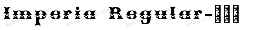 Imperia Regular字体转换 Imperia Regular字体转换